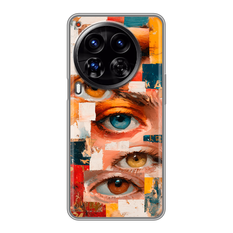 Силиконовый чехол на Tecno Camon 30 Premier 5G с принтом Модный принт Силиконовый чехол на Tecno Camon 30 Premier 5G с принтом Модный принт