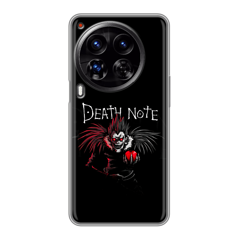 Силиконовый чехол на Tecno Camon 30 Premier 5G с принтом Death note Тетрадь смерти Силиконовый чехол на Tecno Camon 30 Premier 5G с принтом Death note Тетрадь смерти