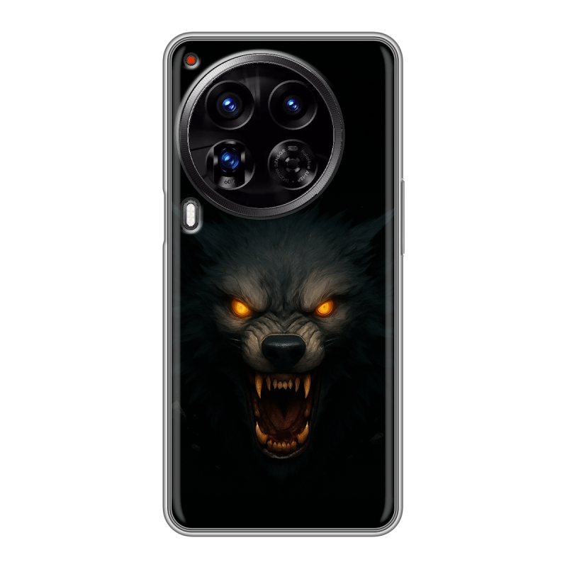 Силиконовый чехол на Tecno Camon 30 Premier 5G с принтом Волк Силиконовый чехол на Tecno Camon 30 Premier 5G с принтом Волк