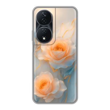 Силиконовый чехол на Honor 90 Smart с принтом Женский Силиконовый чехол на Honor 90 Smart с принтом Женский
