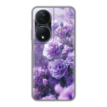 Силиконовый чехол на Honor 90 Smart с принтом Розы цветы
