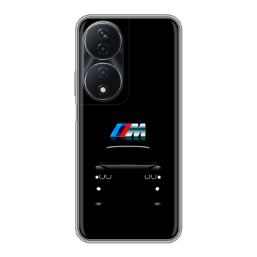 Силиконовый чехол на Honor 90 Smart с принтом БМВ BMW