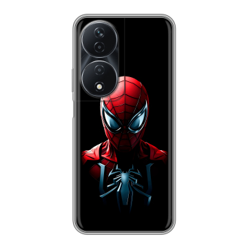 Силиконовый чехол на Honor 90 Smart с принтом Spiderman Человек паук Силиконовый чехол на Honor 90 Smart с принтом Spiderman Человек паук