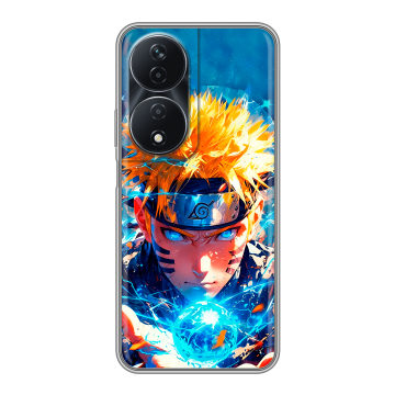 Силиконовый чехол на Honor 90 Smart с принтом Аниме Наруто Naruto