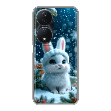 Силиконовый чехол на Honor 90 Smart с принтом Новый год Силиконовый чехол на Honor 90 Smart с принтом Новый год