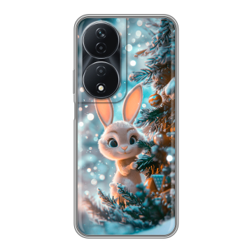Силиконовый чехол на Honor 90 Smart с принтом Новый год