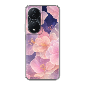 Силиконовый чехол на Honor 90 Smart с принтом женский Силиконовый чехол на Honor 90 Smart с принтом женский