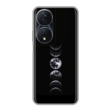 Силиконовый чехол на Honor 90 Smart с принтом женский