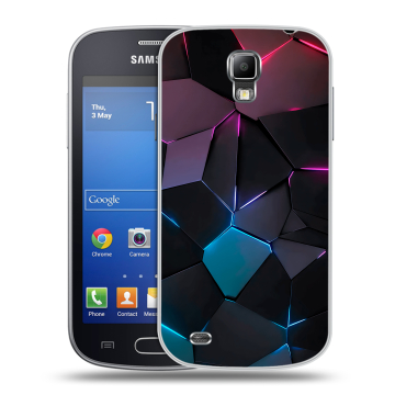 Пластиковый чехол на Samsung Galaxy S4 Active с принтом Геометрия неона Пластиковый чехол на Samsung Galaxy S4 Active с принтом Геометрия неона
