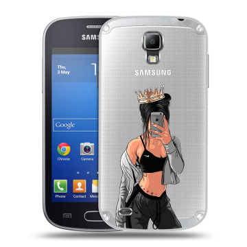 Пластиковый чехол на Samsung Galaxy S4 Active с принтом Женские принты