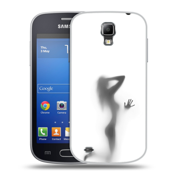 Пластиковый чехол на Samsung Galaxy S4 Active с принтом Силуэт Пластиковый чехол на Samsung Galaxy S4 Active с принтом Силуэт