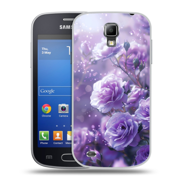 Пластиковый чехол на Samsung Galaxy S4 Active с принтом Розы цветы Пластиковый чехол на Samsung Galaxy S4 Active с принтом Розы цветы