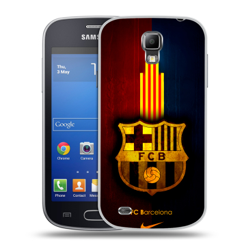 Пластиковый чехол на Samsung Galaxy S4 Active с принтом Барселона Barcelona Пластиковый чехол на Samsung Galaxy S4 Active с принтом Барселона Barcelona
