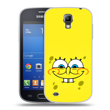 Пластиковый чехол на Samsung Galaxy S4 Active с принтом спанчбоб спанч боб Пластиковый чехол на Samsung Galaxy S4 Active с принтом спанчбоб спанч боб