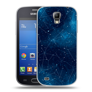 Пластиковый чехол на Samsung Galaxy S4 Active с принтом Космос звезды