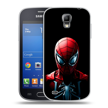 Пластиковый чехол на Samsung Galaxy S4 Active с принтом Spiderman Человек паук Пластиковый чехол на Samsung Galaxy S4 Active с принтом Spiderman Человек паук