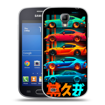 Пластиковый чехол на Samsung Galaxy S4 Active с принтом машины тачки Пластиковый чехол на Samsung Galaxy S4 Active с принтом машины тачки