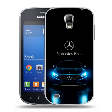 Пластиковый чехол на Samsung Galaxy S4 Active с принтом Mercedes Мерседес Пластиковый чехол на Samsung Galaxy S4 Active с принтом Mercedes Мерседес