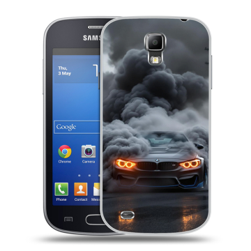 Пластиковый чехол на Samsung Galaxy S4 Active с принтом BMW БМВ Пластиковый чехол на Samsung Galaxy S4 Active с принтом BMW БМВ