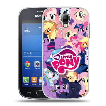 Пластиковый чехол на Samsung Galaxy S4 Active с принтом My little pony Дружба чудо Пластиковый чехол на Samsung Galaxy S4 Active с принтом My little pony Дружба чудо