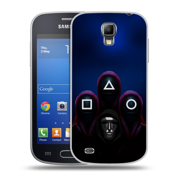 Пластиковый чехол на Samsung Galaxy S4 Active с принтом Игра Кальмара Пластиковый чехол на Samsung Galaxy S4 Active с принтом Игра Кальмара