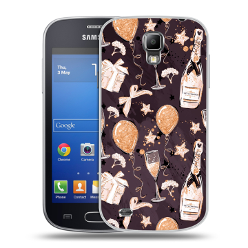 Пластиковый чехол на Samsung Galaxy S4 Active с принтом Новый год Пластиковый чехол на Samsung Galaxy S4 Active с принтом Новый год