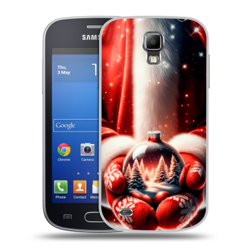Пластиковый чехол на Samsung Galaxy S4 Active с принтом Новый год Пластиковый чехол на Samsung Galaxy S4 Active с принтом Новый год