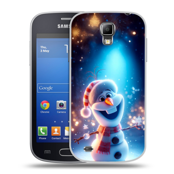 Пластиковый чехол на Samsung Galaxy S4 Active с принтом Новый год Пластиковый чехол на Samsung Galaxy S4 Active с принтом Новый год
