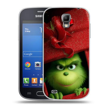 Пластиковый чехол на Samsung Galaxy S4 Active с принтом Новый год Пластиковый чехол на Samsung Galaxy S4 Active с принтом Новый год