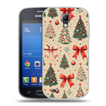 Пластиковый чехол на Samsung Galaxy S4 Active с принтом Новый год Пластиковый чехол на Samsung Galaxy S4 Active с принтом Новый год