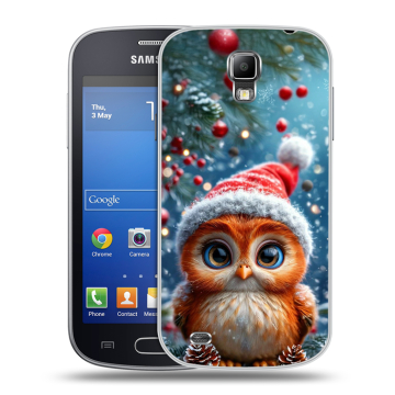 Пластиковый чехол на Samsung Galaxy S4 Active с принтом Новый год Пластиковый чехол на Samsung Galaxy S4 Active с принтом Новый год