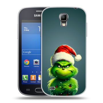 Пластиковый чехол на Samsung Galaxy S4 Active с принтом Новый год Пластиковый чехол на Samsung Galaxy S4 Active с принтом Новый год