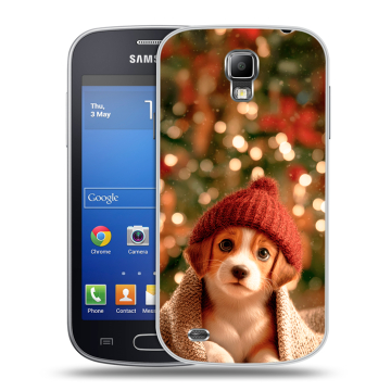 Пластиковый чехол на Samsung Galaxy S4 Active с принтом Новый год Пластиковый чехол на Samsung Galaxy S4 Active с принтом Новый год