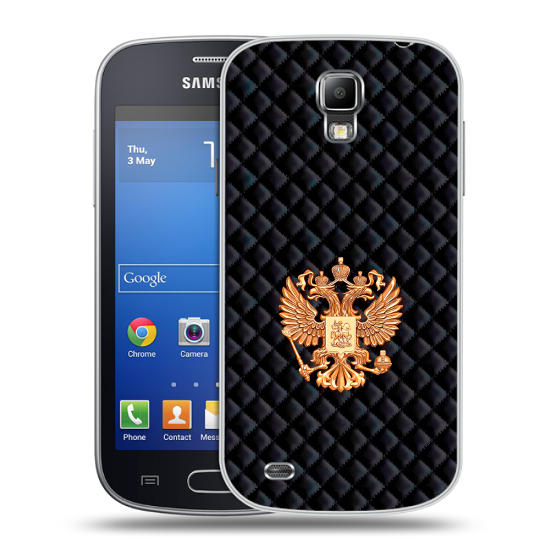 Пластиковый чехол на Samsung Galaxy S4 Active с принтом Герб России принт Пластиковый чехол на Samsung Galaxy S4 Active с принтом Герб России принт