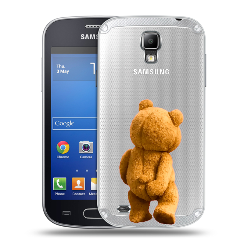 Пластиковый чехол на Samsung Galaxy S4 Active с принтом Медведь Пластиковый чехол на Samsung Galaxy S4 Active с принтом Медведь