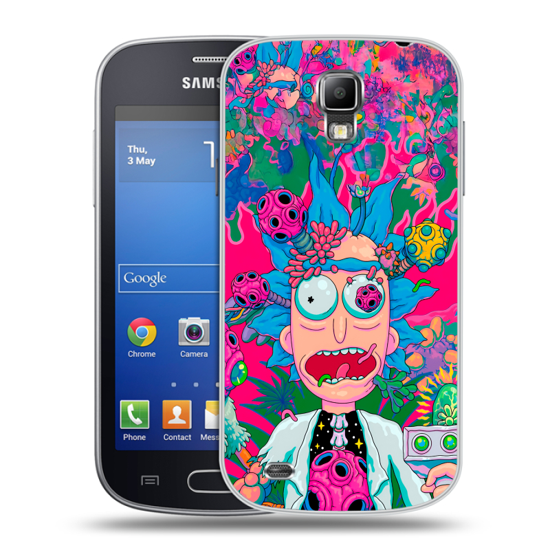 Пластиковый чехол на Samsung Galaxy S4 Active с принтом Рик и Морти Rick Morty Пластиковый чехол на Samsung Galaxy S4 Active с принтом Рик и Морти Rick Morty