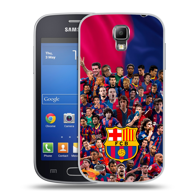 Пластиковый чехол на Samsung Galaxy S4 Active с принтом Барселона Barcelona Пластиковый чехол на Samsung Galaxy S4 Active с принтом Барселона Barcelona