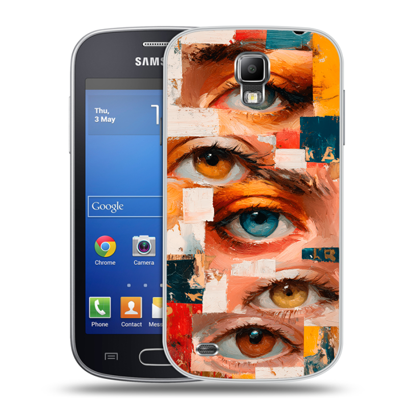 Пластиковый чехол на Samsung Galaxy S4 Active с принтом Модный принт Пластиковый чехол на Samsung Galaxy S4 Active с принтом Модный принт