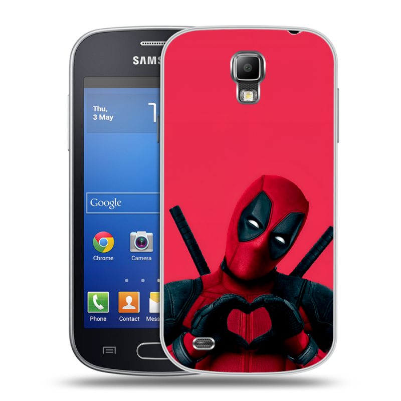 Пластиковый чехол на Samsung Galaxy S4 Active с принтом Дедпул Deadpool Пластиковый чехол на Samsung Galaxy S4 Active с принтом Дедпул Deadpool