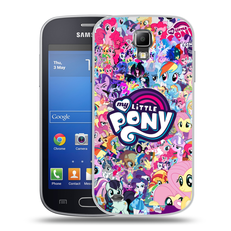 Пластиковый чехол на Samsung Galaxy S4 Active с принтом My little pony Дружба чудо Пластиковый чехол на Samsung Galaxy S4 Active с принтом My little pony Дружба чудо