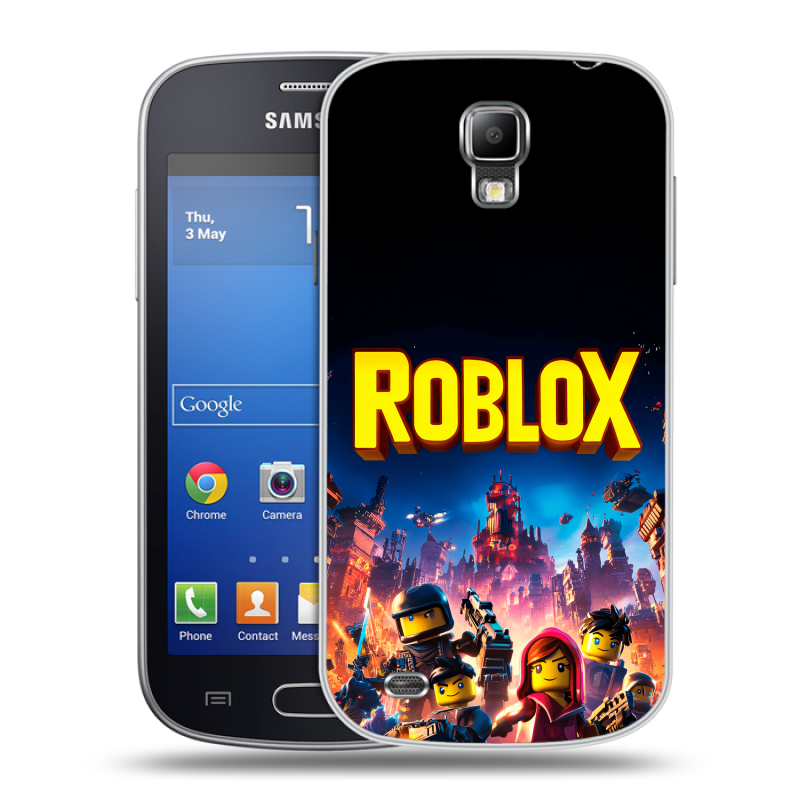 Пластиковый чехол на Samsung Galaxy S4 Active с принтом Roblox Роблокс Пластиковый чехол на Samsung Galaxy S4 Active с принтом Roblox Роблокс