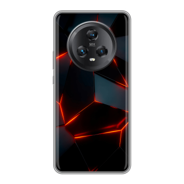 Силиконовый чехол на Honor Magic 5 с принтом Яркие абстракции Силиконовый чехол на Honor Magic 5 с принтом Яркие абстракции