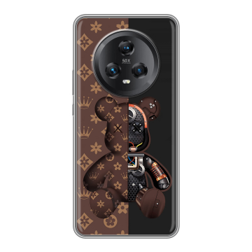 Силиконовый чехол на Honor Magic 5 с принтом Луи робот Силиконовый чехол на Honor Magic 5 с принтом Луи робот