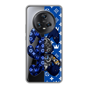 Силиконовый чехол на Honor Magic 5 с принтом Луи робот