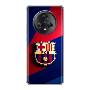 Силиконовый чехол на Honor Magic 5 с принтом Барселона Barcelona