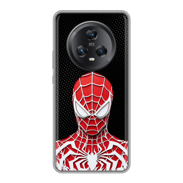 Силиконовый чехол на Honor Magic 5 с принтом человек паук spiderman
