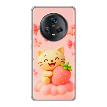 Силиконовый чехол на Honor Magic 5 с принтом для девочек