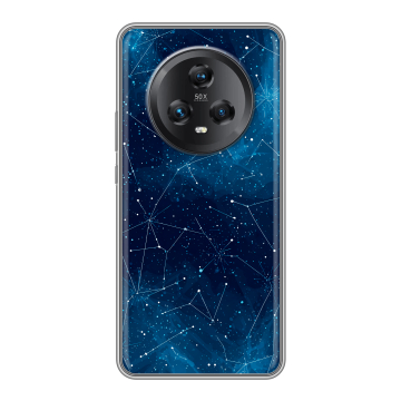 Силиконовый чехол на Honor Magic 5 с принтом Космос звезды