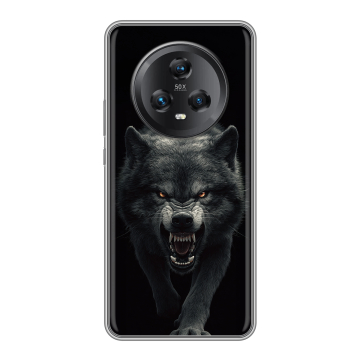 Силиконовый чехол на Honor Magic 5 с принтом Волк Силиконовый чехол на Honor Magic 5 с принтом Волк