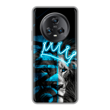 Силиконовый чехол на Honor Magic 5 с принтом Король лев